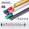 image12quot x 12ft Heat Transfer Vinyl Rolls PU Strong Stretchy HTV Vinyl White for Shirts Sooez Iron on Vinyl for All Cutter Machine Easy to Cut ampamp Weed for DIY Heat Vinyls Design Matte FinishPurple