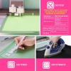 image12quot x 12ft Heat Transfer Vinyl Rolls PU Strong Stretchy HTV Vinyl White for Shirts Sooez Iron on Vinyl for All Cutter Machine Easy to Cut ampamp Weed for DIY Heat Vinyls Design Matte FinishNeno Pink