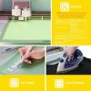 image12quot x 12ft Heat Transfer Vinyl Rolls PU Strong Stretchy HTV Vinyl White for Shirts Sooez Iron on Vinyl for All Cutter Machine Easy to Cut ampamp Weed for DIY Heat Vinyls Design Matte FinishYellow