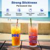 image12quot x 13FT Blue Vinyl  Blue Permanent Vinyl with PET Backing Easier Weed Never Residue Glossy Permanent Adhesive Vinyl for Cutting Machine Party Decoration Car Decal Signs Scrapbooking