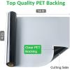 image12quot x 14FT White Vinyl  Glossy White Permanent Vinyl with PET Backing Easier Weed Never Residue Permanent Adhesive for Cutting Machine Party Decoration Car Decal Signs ScrapbookingGreen