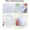 imageBlack Permanent Vinyl  15 Sheets Glossy Black Adhesive Vinyl 12quotx118quot Black Permanent Adhesive Sheets for Home Decor Car Decal Glossy ampamp Waterproof Paper for All Cutting MachineGlossy White