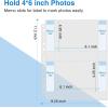 imageSooez 30 Pack 4x6 Photo Sleeves for 3 Ring Binder 180 Pictures Heavy Duty Plastic Album Refill Pages Clear Archival Sheets 85x114x6 2Pocket