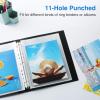 imageSooez 30 Pack 4x6 Photo Sleeves for 3 Ring Binder 180 Pictures Heavy Duty Plastic Album Refill Pages Clear Archival Sheets 85x118x10