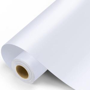 imagePermanent Vinyl for Cricut Machines 50Pack 12quotx12quot  40 Adhesive Vinyl Matte ampamp Glossy  10 Transfer Tapes 1 Scraper Waterproof Outdoor for All Cutting Machine Perfect for Home Party DecorMatte White
