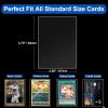image200PCS Clear Card Sleeves for Standard Size Trading Cards ampamp Sports Cards Soft Card Sleeves Protectors 258quot X 358