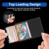 image200PCS Clear Card Sleeves for Standard Size Trading Cards ampamp Sports Cards Soft Card Sleeves Protectors 258quot X 358