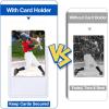 image32 Count Topload Card Holder Sooez 35PT Topload Card Protector 3quot x 4quot Hard Plastic Card Sleeves Baseball Card Protector Rigid Toploading Card Case for Collectible Trading Sports Cards32 Topload