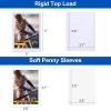 image32 Count Topload Card Holder Sooez 35PT Topload Card Protector 3quot x 4quot Hard Plastic Card Sleeves Baseball Card Protector Rigid Toploading Card Case for Collectible Trading Sports Cards200 Topload  200 Clear Sleeves