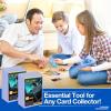 image32 Count Topload Card Holder Sooez 35PT Topload Card Protector 3quot x 4quot Hard Plastic Card Sleeves Baseball Card Protector Rigid Toploading Card Case for Collectible Trading Sports Cards32 Topload