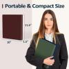 image4 Pack Extra Durable 3 Ring Binders 1 Inch Sooez 1 Three Ring Binder EcoFriendly ampamp PVC Free Customizable Clear View Cover for Letter Size 85 x 11 Paper Pastel School Office Supplies for GirlRetro