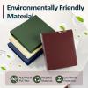 imageBinderX Extra Durable 3 Ring Binder Round Rings 1 Inch Binder Fits 175 Sheets of 85x11 Paper Customizable View Cover with Inside Pockets Cute 1quot Binders 1 Inch Binders 3 Ring PinkBurgundy Red