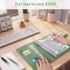 imageSooez 100 Envelopes Challenge Binder Money Saving Challenge Budget Binder with Cash Envelopes Savings Challenge Book  Easy ampamp Fun Way to Save 5050 Money Saving Binder for Budgeting ampamp Saving