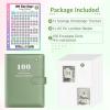 imageSooez 100 Envelopes Challenge Binder Money Saving Challenge Budget Binder with Cash Envelopes Savings Challenge Book  Easy ampamp Fun Way to Save 5050 Money Saving Binder for Budgeting ampamp Saving