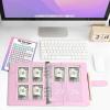 imageSooez 100 Envelopes Money Saving Challenge A5 Savings Challenge Book to Save 5050 Money Saving Binder with Reusable Tracker Save Challenge Book Challenge Kit with Cash Envelope Pink