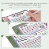 imageSooez 100 Envelopes Money Saving Challenge Savings Challenges Book with Envelopes ampamp Challenge Tracker Motivational Process to Save 5050 Money Saving Binder 100 Pocket PreNumbered PurpleOlivegreen
