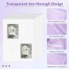 imageSooez 100 Envelopes Money Saving Challenge Savings Challenges Book with Envelopes ampamp Challenge Tracker Motivational Process to Save 5050 Money Saving Binder 100 Pocket PreNumbered PurpleHot Pink