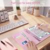 imageSooez 100 Envelopes Money Saving Challenge Savings Challenges Book with Envelopes ampamp Challenge Tracker Motivational Process to Save 5050 Money Saving Binder 100 Pocket PreNumbered PurpleBlack and Pink