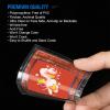 imageSooez 240Pcs Card Sleeves Clear Dual Textured Protective Card Protectors for Standard Trading Cards