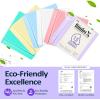 imageSooez BinderX Extra Durable 3 Inch 3 Ring Binder DRing Large Binder Holds 670 Sheets of 85x11 Paper Customizable View Cover with Inside Pockets Heavy Duty 3 Ring Binder for School Olive GreenGrey Blue