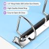 imageSooez BinderX Extra Durable 3 Inch 3 Ring Binder DRing Large Binder Holds 670 Sheets of 85x11 Paper Customizable View Cover with Inside Pockets Heavy Duty 3 Ring Binder for School Olive GreenOlive Green