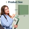 imageSooez BinderX Extra Durable 3 Inch 3 Ring Binder DRing Large Binder Holds 670 Sheets of 85x11 Paper Customizable View Cover with Inside Pockets Heavy Duty 3 Ring Binder for School Olive GreenOlive Green