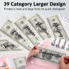 imageSooez Budget Binder with Money Saving Challenge Money Saving Binder with Cash Envelopes Expense Sheets Challenge Tracker ampamp Category Labels Envelope Savings Challenges Book for Home Office SchoolA Poinsettia