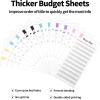 imageSooez Saving Books Budget Binder with Cash Envelopes A6 Bill Money Organizer for Money Saving Binder with 39 Rose Gold Stickers ampampExpense Budget Sheets Cash Envelopes for Budgeting Budget Book Pink