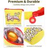 imageSooez Standing Pencil Case Cute Stand up Pencil Pouch Telescopic Pen Pouch Portable Pencil Holder Kawaii Stand up Pencil Case Spacious Pencil Pouch Bag for School Office Supplies Beige PandaBrown Coffee