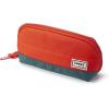 imageSooez WideOpening Pencil Pen Case Lightweight ampamp Spacious Pencil Bag Pouch Box Organizer Aesthetic Supply with Triangular Design for Adults GreyOrange