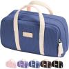 Blue with Beige Handle