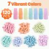 image120 Pack Erasers for Kids Sooez Pencil Top Erasers Eraser Caps Cap Toppers Small Cute Drawing Erasers Classroom Must Have for Teacher ampamp Student Back to School Supplies7 Fresh Colors
