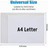 imageSooez 10 Pack Plastic Envelopes File Folders Clear Folder for Document US Letter A4 Size Poly Envelopes with Label Pockets for School Home Work Office Organizer Clear50