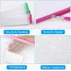 imageSooez 20 Pack Mesh Zipper Pouch Bags A4 Letter Size Zipper Bags with Label Pocket Waterproof Pouches for Classroom Organization Board Game Storage Document Bag for Teacher School Office Supplies14 Pack