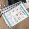 imageSooez 20 Pack Mesh Zipper Pouch Bags A4 Letter Size Zipper Bags with Label Pocket Waterproof Pouches for Classroom Organization Board Game Storage Document Bag for Teacher School Office Supplies20 Pack All Black