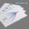 imageSooez 25 Pack Clear Document Folder Project Pockets Clear Plastic Folders Letter Size Plastic Document Folders Paper Poly Jacket Sleeves Folders Copy 5 Assorted ColorsClear