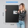 imageSooez 30Pocket Binder with Plastic Sleeves 85x11 Black Heavy Duty Art Portfolio Folder with Clear Sheet Protectors Display 60 Pages Presentation Book for Artwork Document Organizer BinderBlack