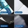 imageSooez 30Pocket Binder with Plastic Sleeves 85x11 Heavy Duty Art Portfolio Folder with Clear Sheet Protectors Display 60 Pages Presentation Book for Artwork Document OrganizerBlack