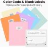 imageSooez 6 Pack Folders with Pockets Heavy Duty Plastic File Folders 2 Pockets Folder Preppy Back to School Supplies Classic ColorsCandy Colors
