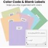 imageSooez 6 Pack Folders with Pockets Heavy Duty Plastic File Folders 2 Pockets Folder Preppy Back to School Supplies Classic ColorsPastel Colors