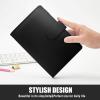 imageSooez A5 Notebook Binder 6 Ring Planner with Stylish Design Loose Leaf Personal Organizer Cover with Magnetic Buckle Closure PU Leather Binder for Women with Macaron Colors Olive GreenBlack