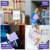 imageSooez Clipboard with Storage Heavy Duty Cleaview Clip Boards 85x11 with Dual Storage Dry Erase Plastic Nursing Clipboard High Capacity Clipboards Folder for Teacher Nurse School ampamp Office SuppliesLight Purple