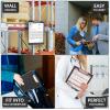 imageSooez Clipboard with Storage Heavy Duty Cleaview Clip Boards 85x11 with Dual Storage Dry Erase Plastic Nursing Clipboard High Capacity Clipboards Folder for Teacher Nurse School ampamp Office SuppliesBlack
