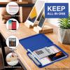 imageSooez Clipboards with Storage High Capacity Clip Boards 85x11 with Storage Heavy Duty Nursing Clipboard Folder Plastic Clipboard with Pen Holder for Women Teachers Work School ampamp Office SuppliesNavy Blue