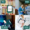 imageSooez Clipboards with Storage High Capacity Clip Boards 85x11 with Storage Heavy Duty Nursing Clipboard Folder Plastic Clipboard with Pen Holder for Women Teachers Work School ampamp Office SuppliesDark Green