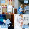 imageSooez Clipboards with Storage High Capacity Clip Boards 85x11 with Storage Heavy Duty Nursing Clipboard Folder Plastic Clipboard with Pen Holder for Women Teachers Work School ampamp Office SuppliesBaby Blue