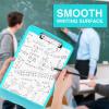 imageSooez Clipboards with Storage High Capacity Clip Boards 85x11 with Storage Heavy Duty Nursing Clipboard Folder Plastic Clipboard with Pen Holder for Women Teachers Work School ampamp Office SuppliesMint Green