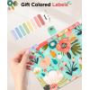 imageSooez Expanding File Folders Organizer Folders with 5 Pockets Folders for Documents wSticker Accordion File Organizer Paper Receipt Bill Filing Organizer School Office Travel Essentials SuppliesOrange Floral