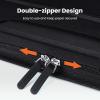 imageSooez Heavy Duty Accordion File Organizer with Hidden Handle Portable 12 Pockets Expanding File Folders Cloth Monthly Bills Receipt Organizer for LetterA4 School Classroom Home ampamp Office SuppliesIvory