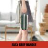 imageSooez Original High Capacity Pencil Case Big Pencil Bag Pouch Box Organizer Pen Case Portable Journaling Supplies with Easy Grip Handle ampamp Loop Aesthetic Supply for Girls Adults Mint GreenOrange